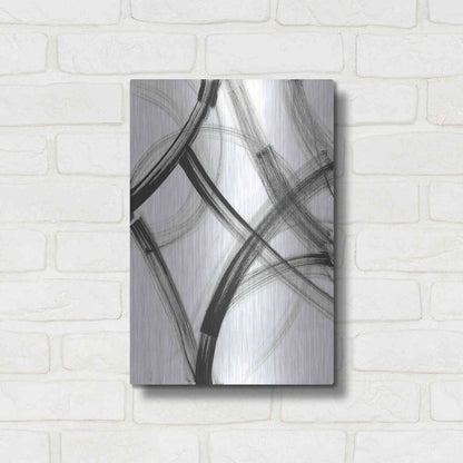 Luxe Metal Art 'Wye' Metal Wall Art,12x16