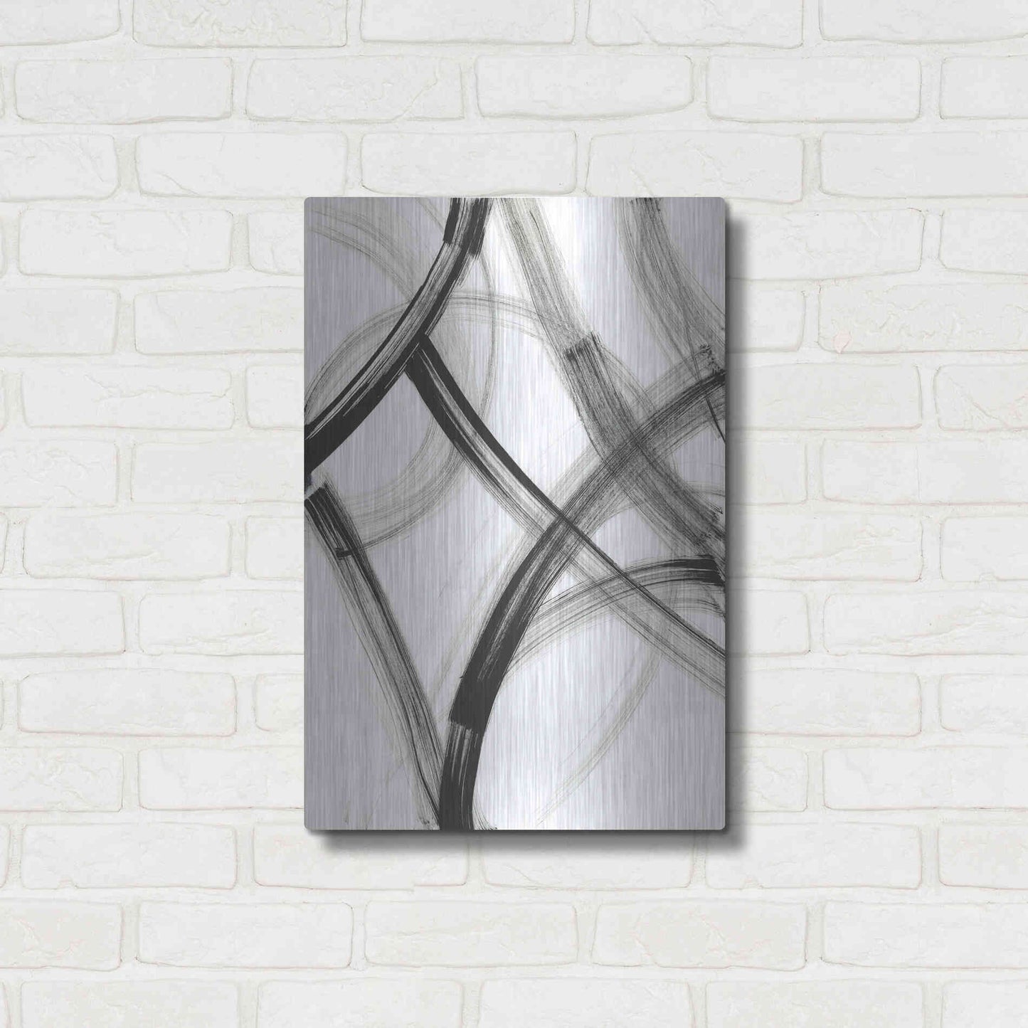 Luxe Metal Art 'Wye' Metal Wall Art,16x24