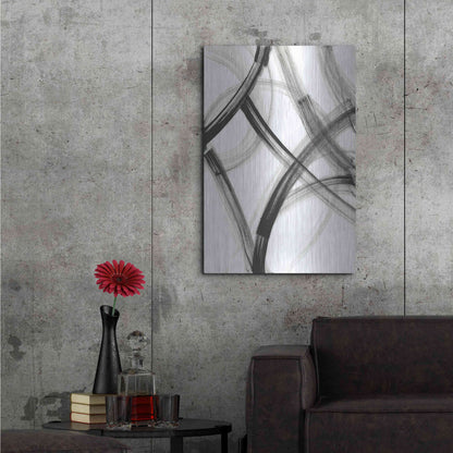 Luxe Metal Art 'Wye' Metal Wall Art,24x36