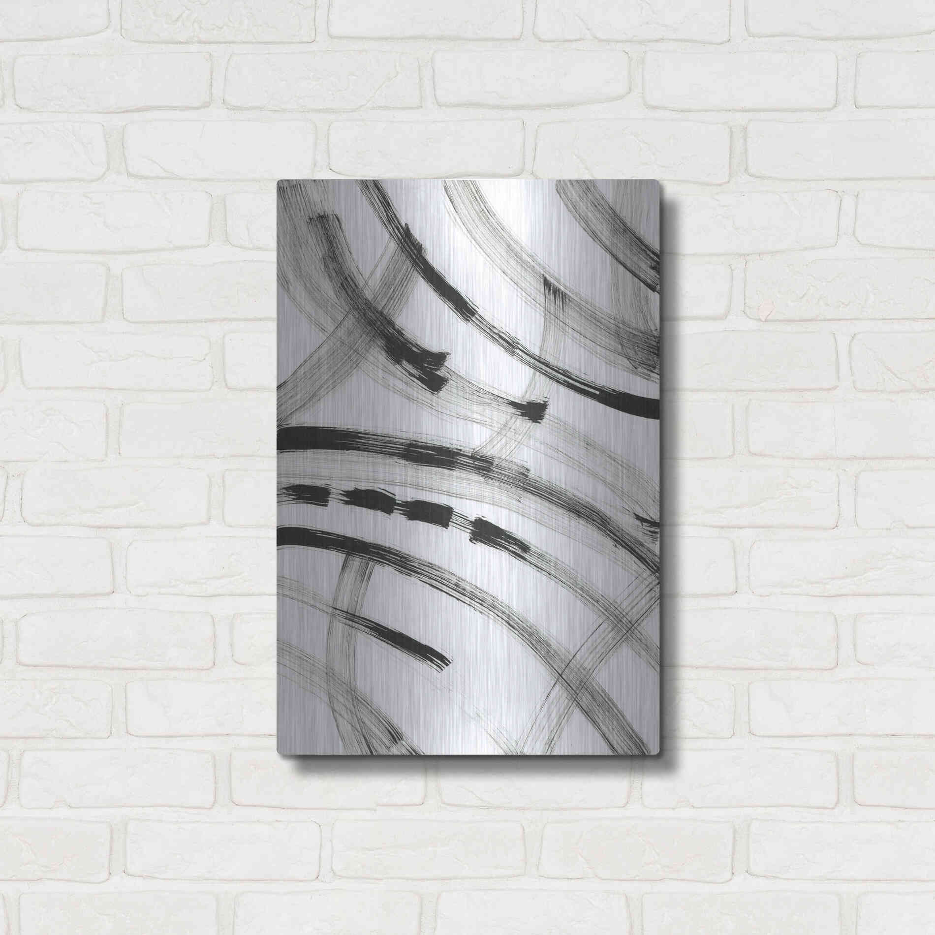 Luxe Metal Art 'Interchange' Metal Wall Art,16x24