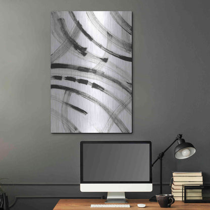 Luxe Metal Art 'Interchange' Metal Wall Art,24x36