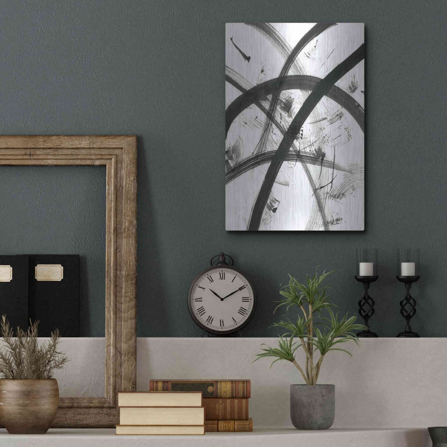 Luxe Metal Art 'Airscrew' Metal Wall Art,12x16