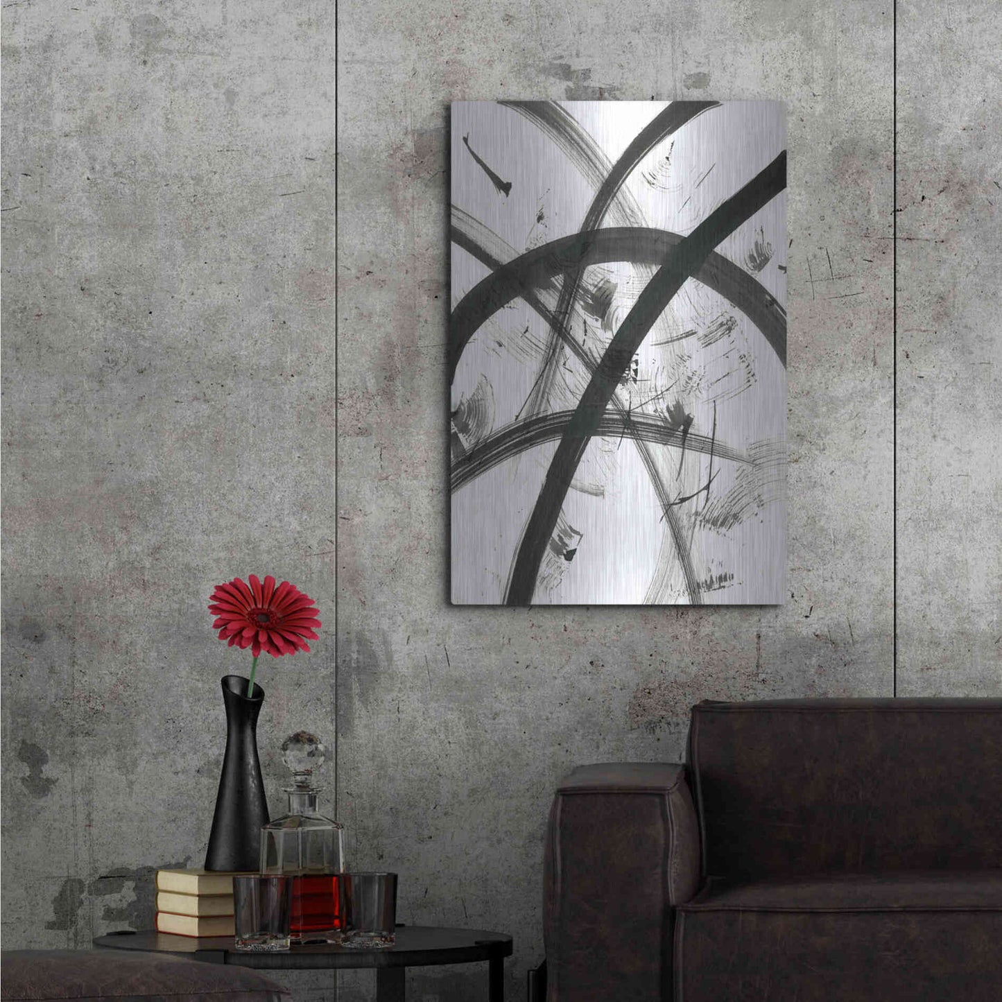 Luxe Metal Art 'Airscrew' Metal Wall Art,24x36