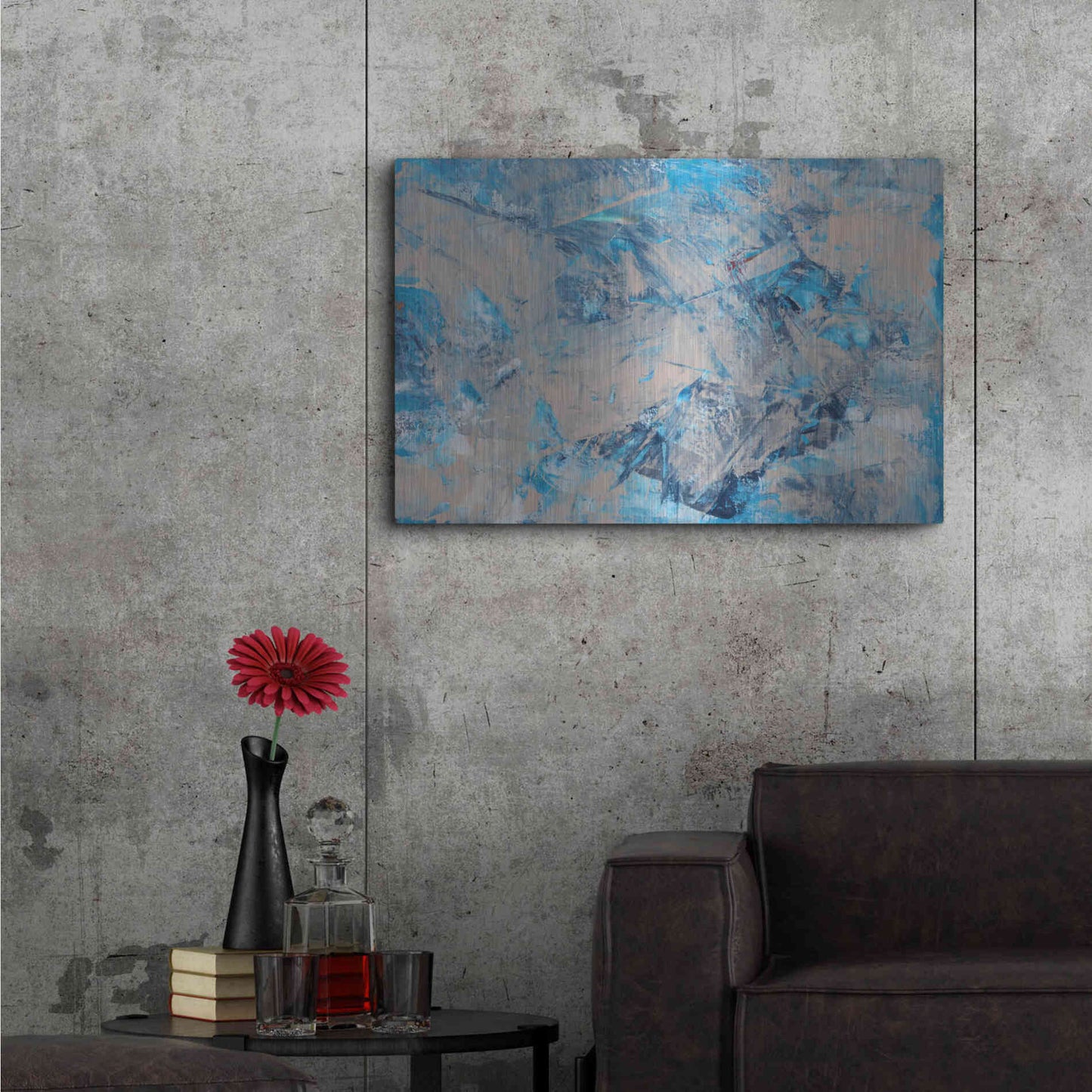 Luxe Metal Art 'The Passion' Metal Wall Art,36x24