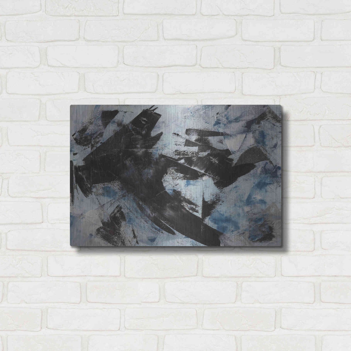 Luxe Metal Art 'Raven' Metal Wall Art,24x16