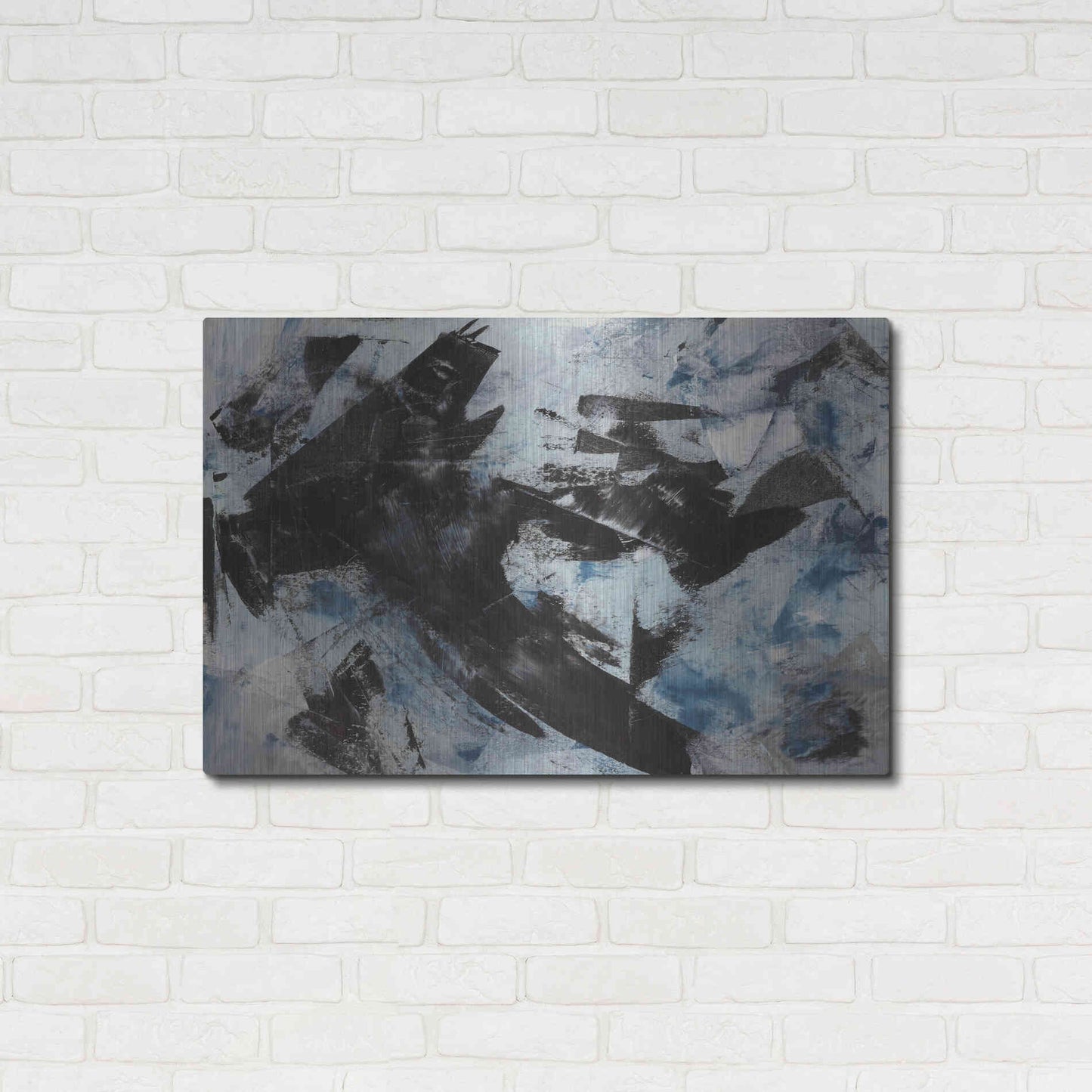 Luxe Metal Art 'Raven' Metal Wall Art,36x24