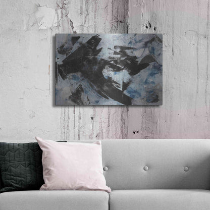 Luxe Metal Art 'Raven' Metal Wall Art,36x24