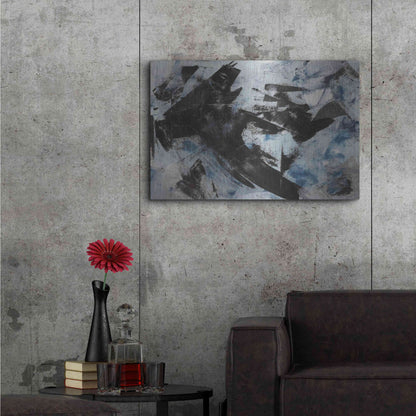 Luxe Metal Art 'Raven' Metal Wall Art,36x24