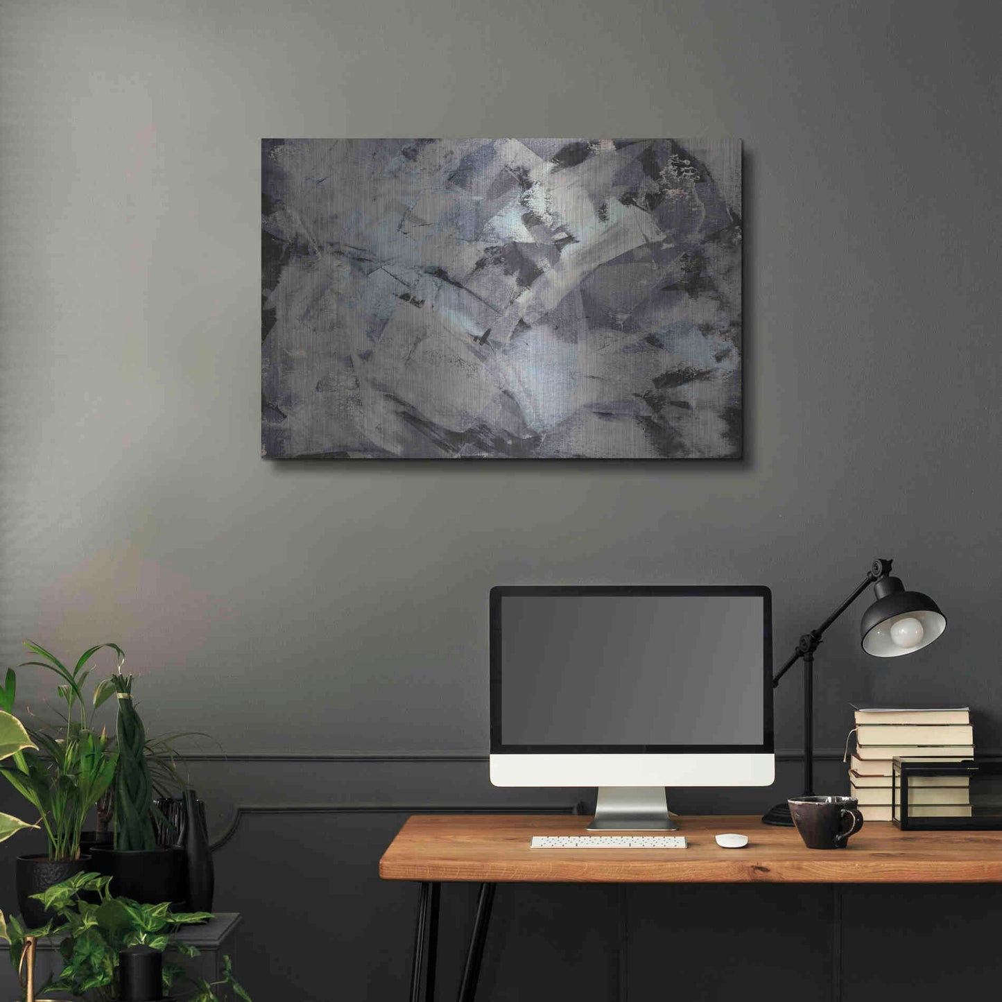 Luxe Metal Art 'Eclipse' Metal Wall Art,36x24