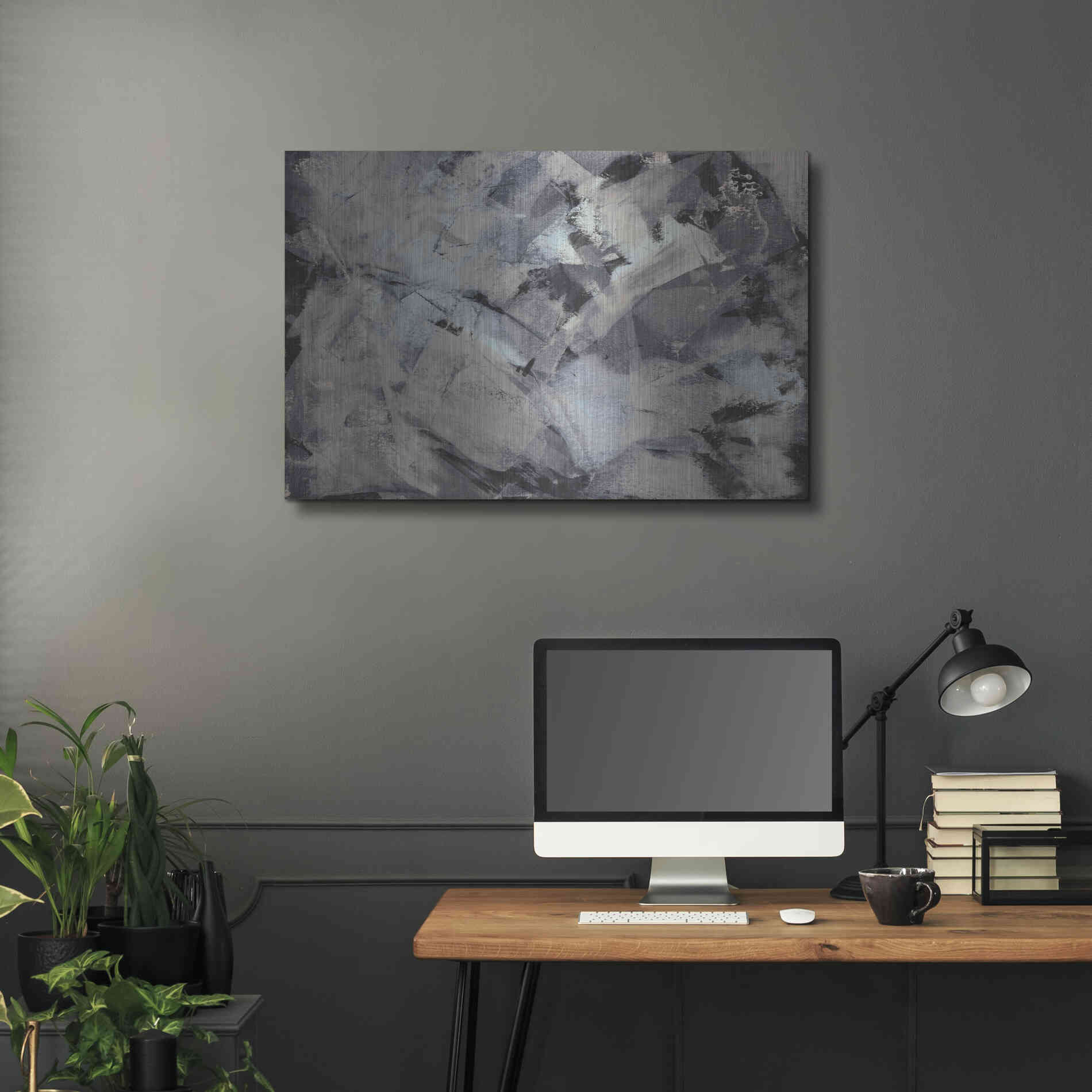 Luxe Metal Art 'Eclipse' Metal Wall Art,36x24