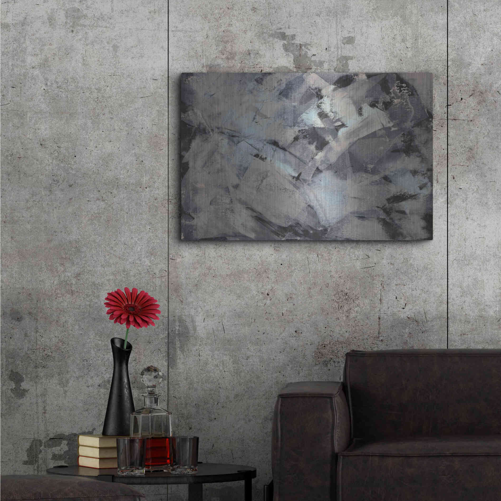 Luxe Metal Art 'Eclipse' Metal Wall Art,36x24