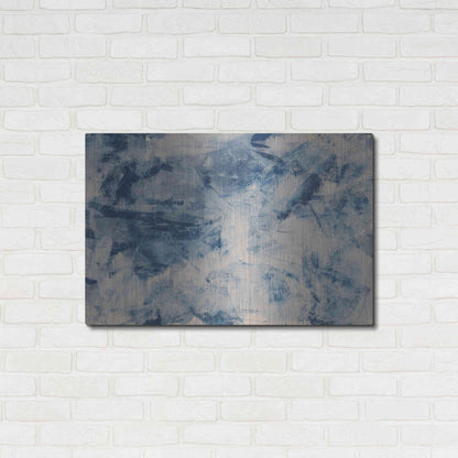 Luxe Metal Art 'Arctic Freeze' Metal Wall Art,36x24