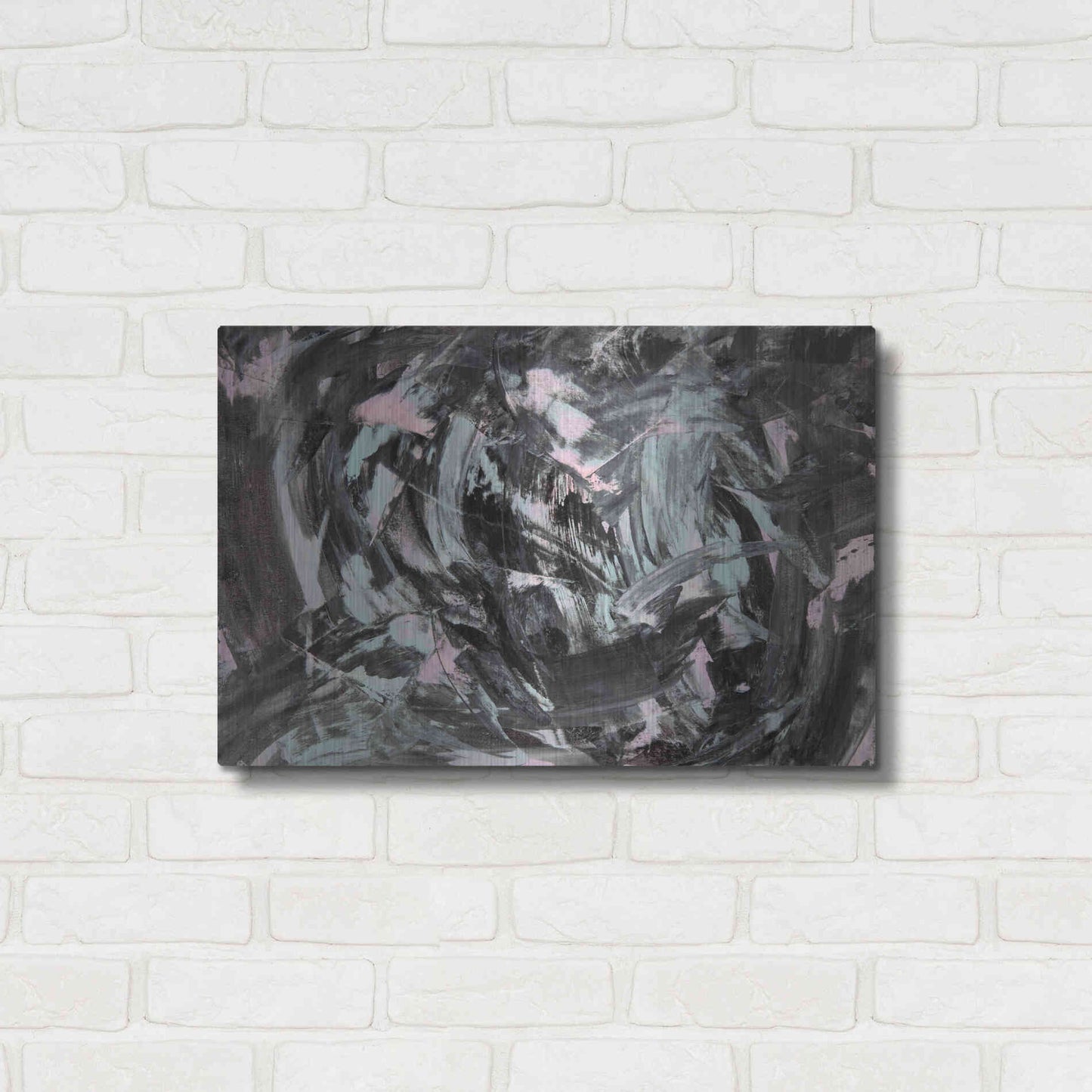 Luxe Metal Art 'The Attack' Metal Wall Art,24x16