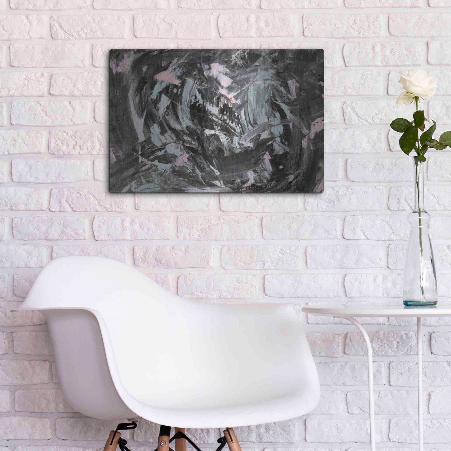 Luxe Metal Art 'The Attack' Metal Wall Art,24x16