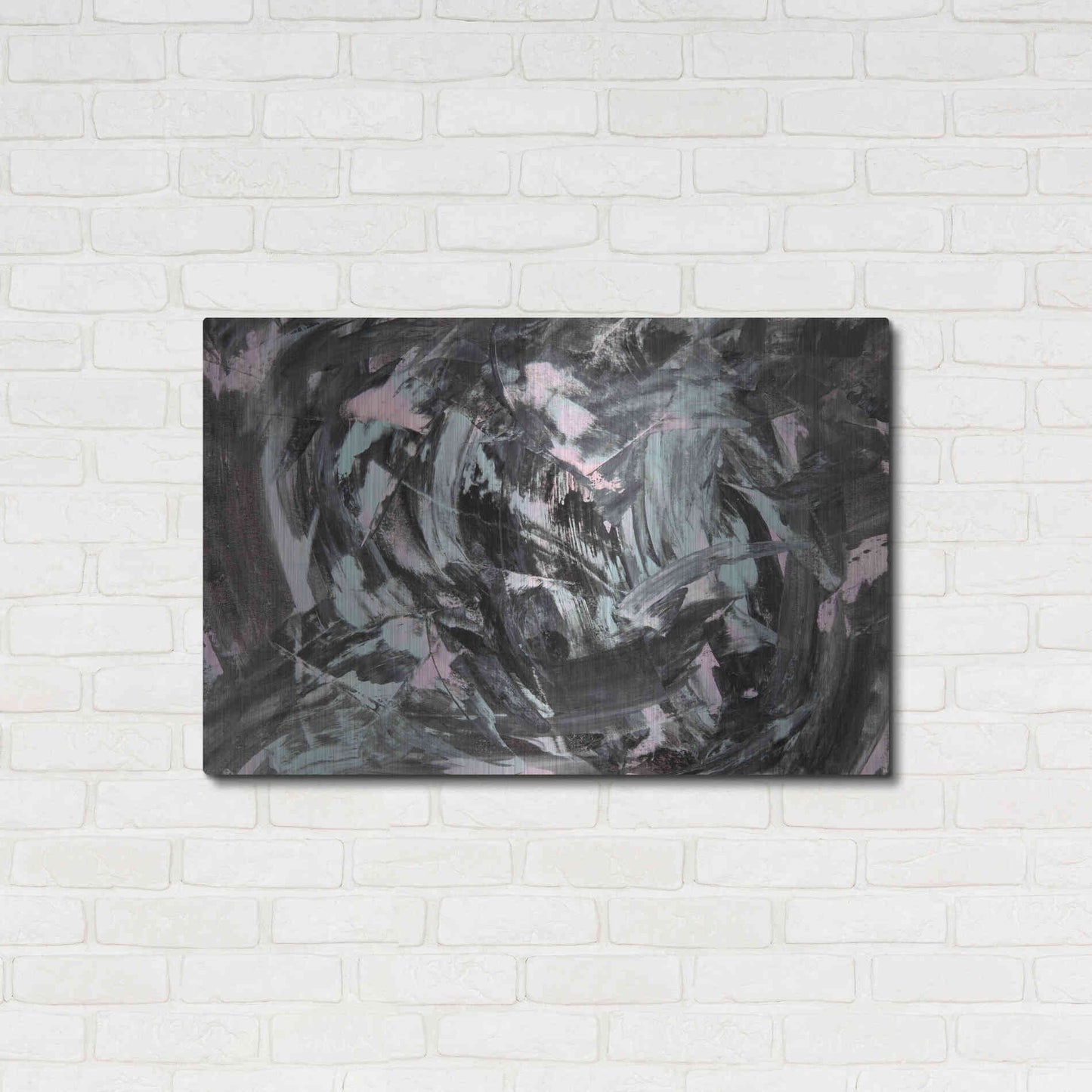 Luxe Metal Art 'The Attack' Metal Wall Art,36x24