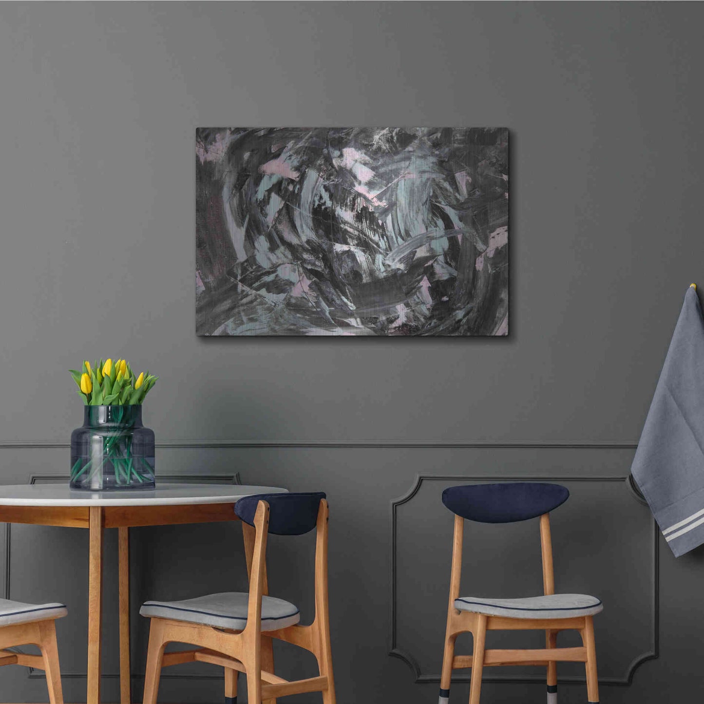 Luxe Metal Art 'The Attack' Metal Wall Art,36x24