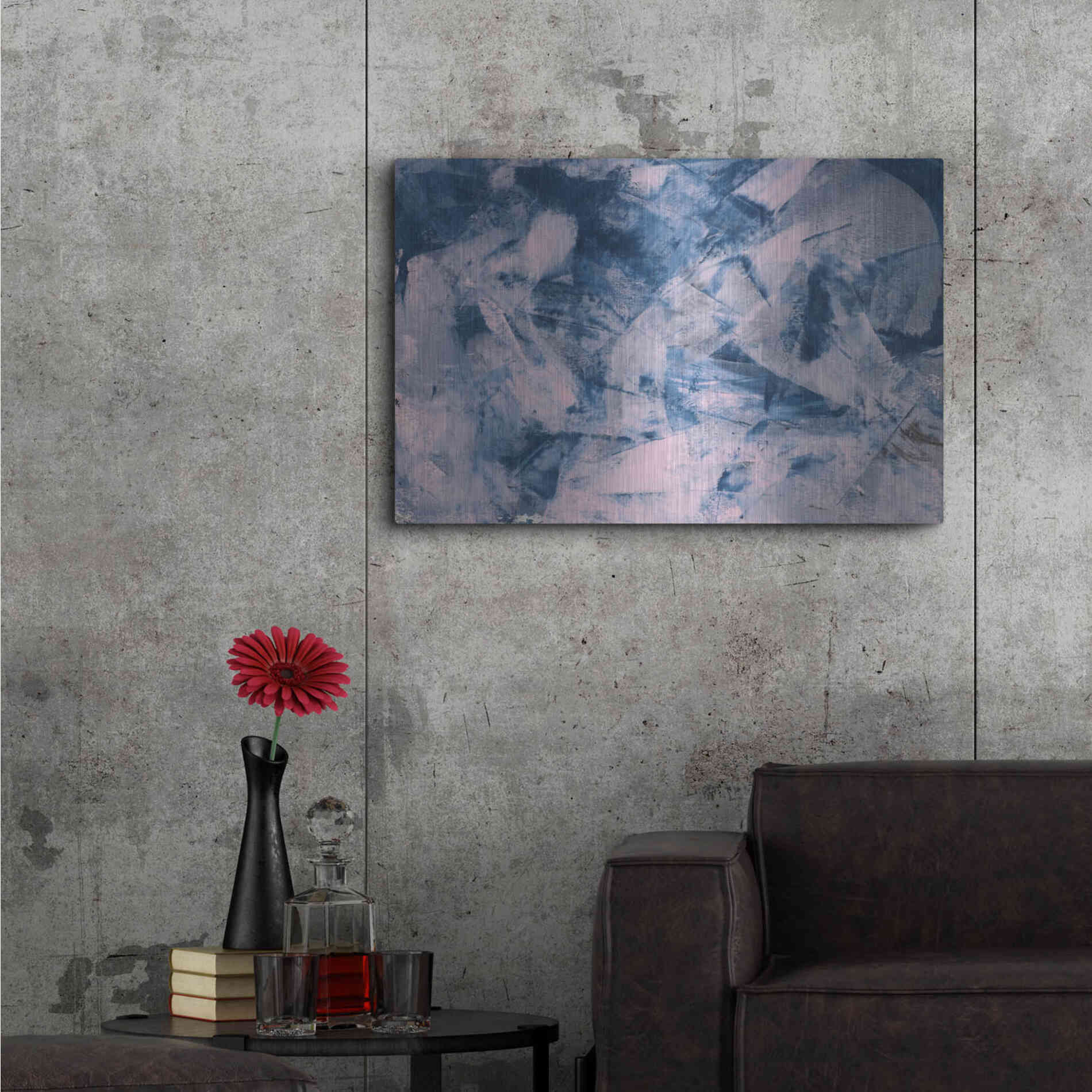 Luxe Metal Art 'Leyvi' Metal Wall Art,36x24