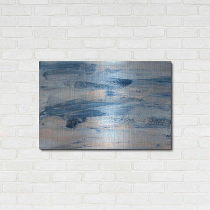 Luxe Metal Art 'High Tide' Metal Wall Art,36x24