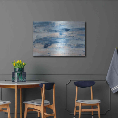 Luxe Metal Art 'High Tide' Metal Wall Art,36x24