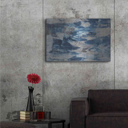 Luxe Metal Art 'Tsunami' Metal Wall Art,36x24