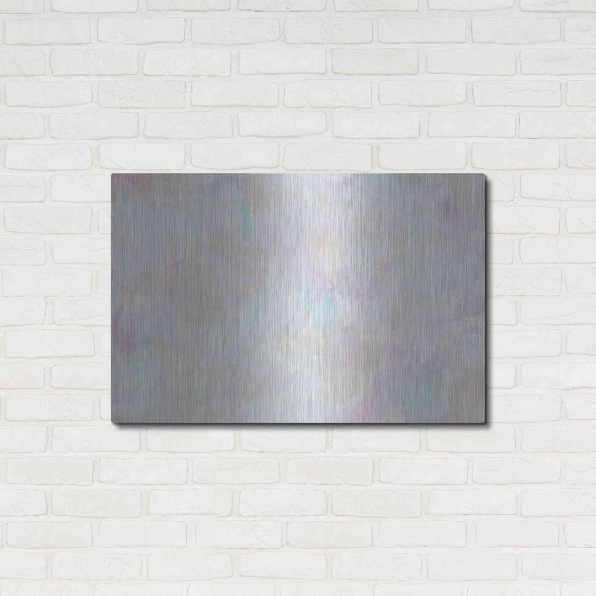 Luxe Metal Art 'Moonaqua' Metal Wall Art,36x24