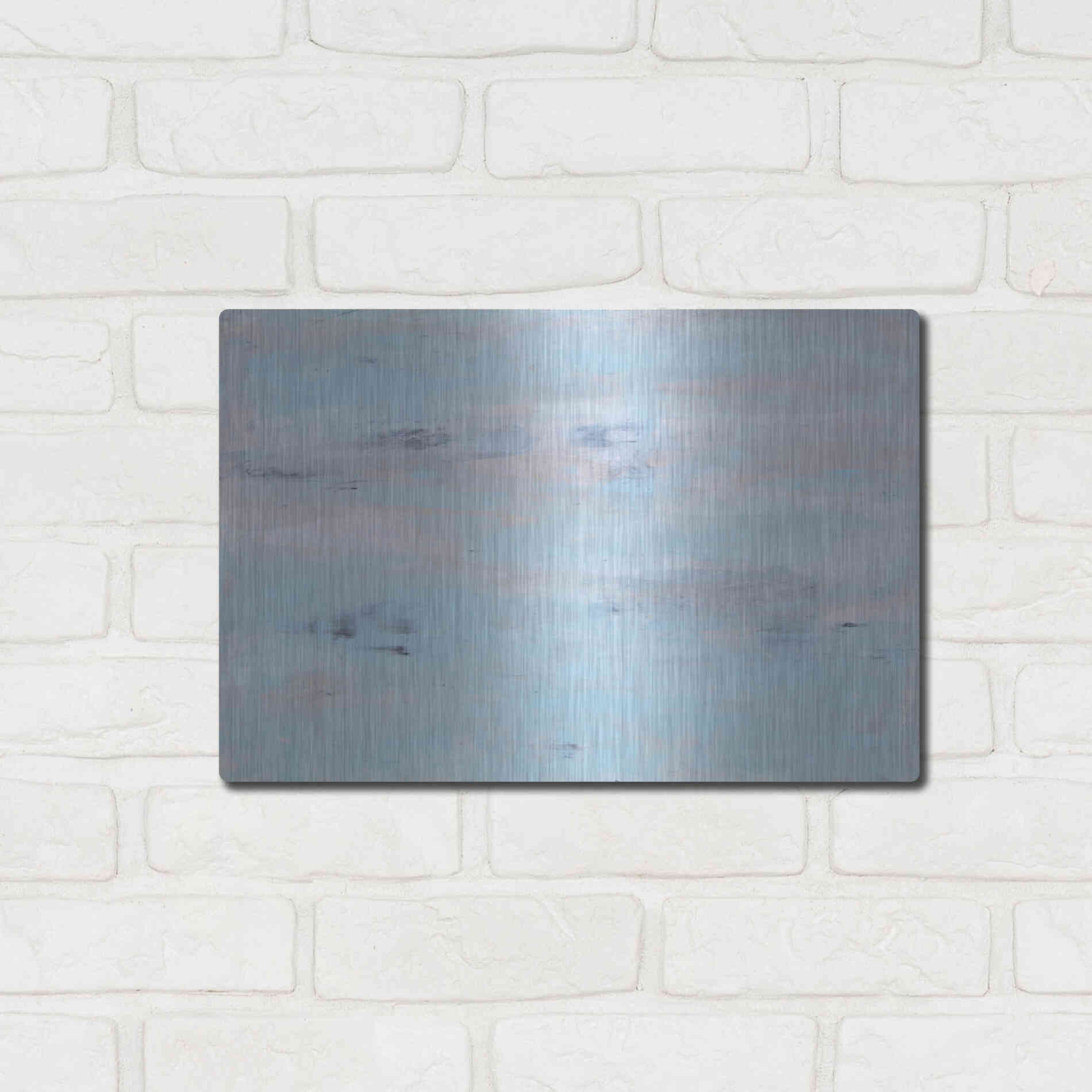 Luxe Metal Art 'Through The Mist' Metal Wall Art,16x12