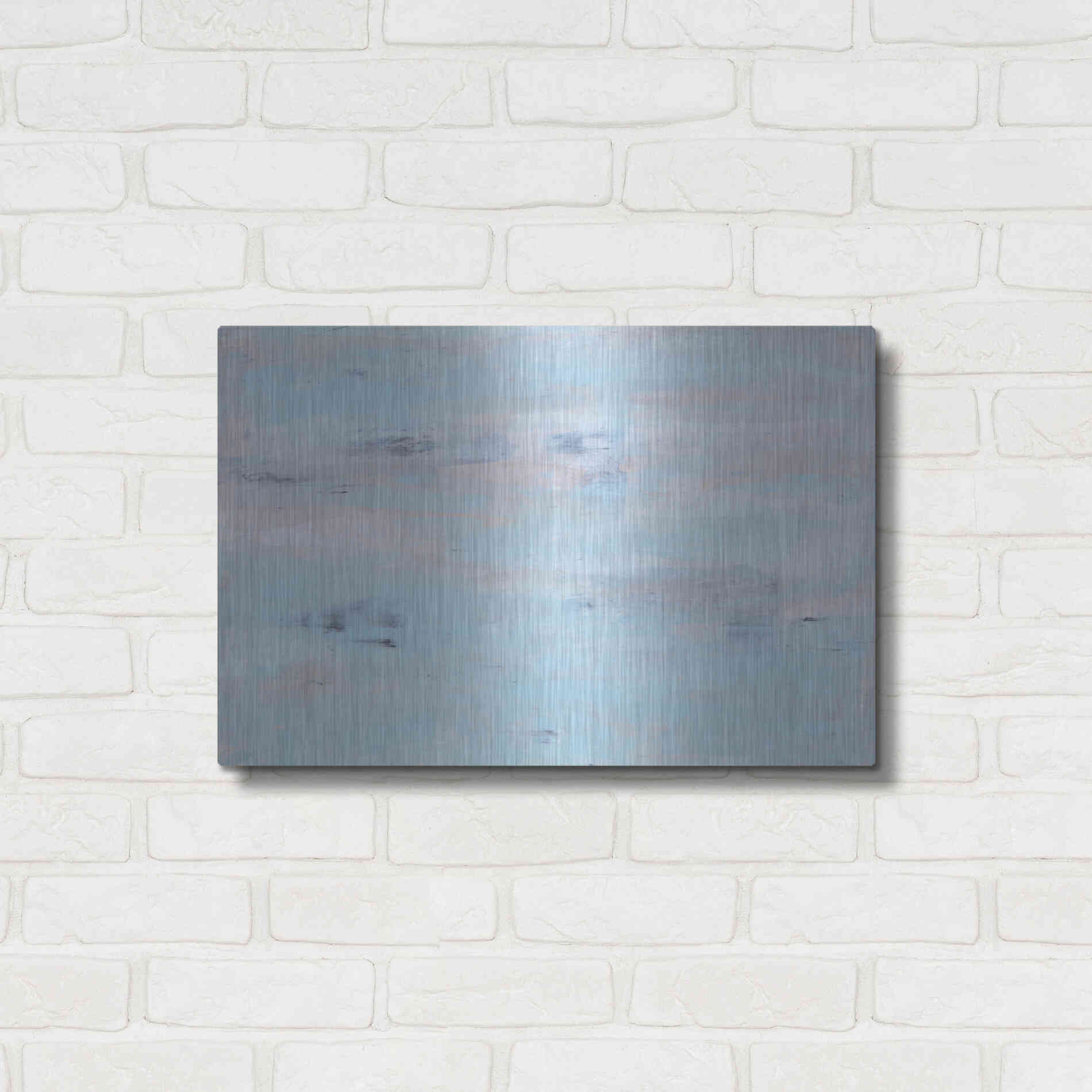 Luxe Metal Art 'Through The Mist' Metal Wall Art,24x16