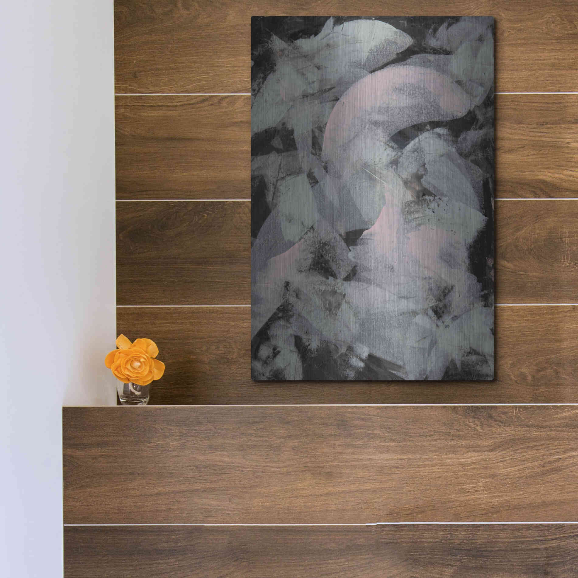 Luxe Metal Art 'TOV' Metal Wall Art,12x16