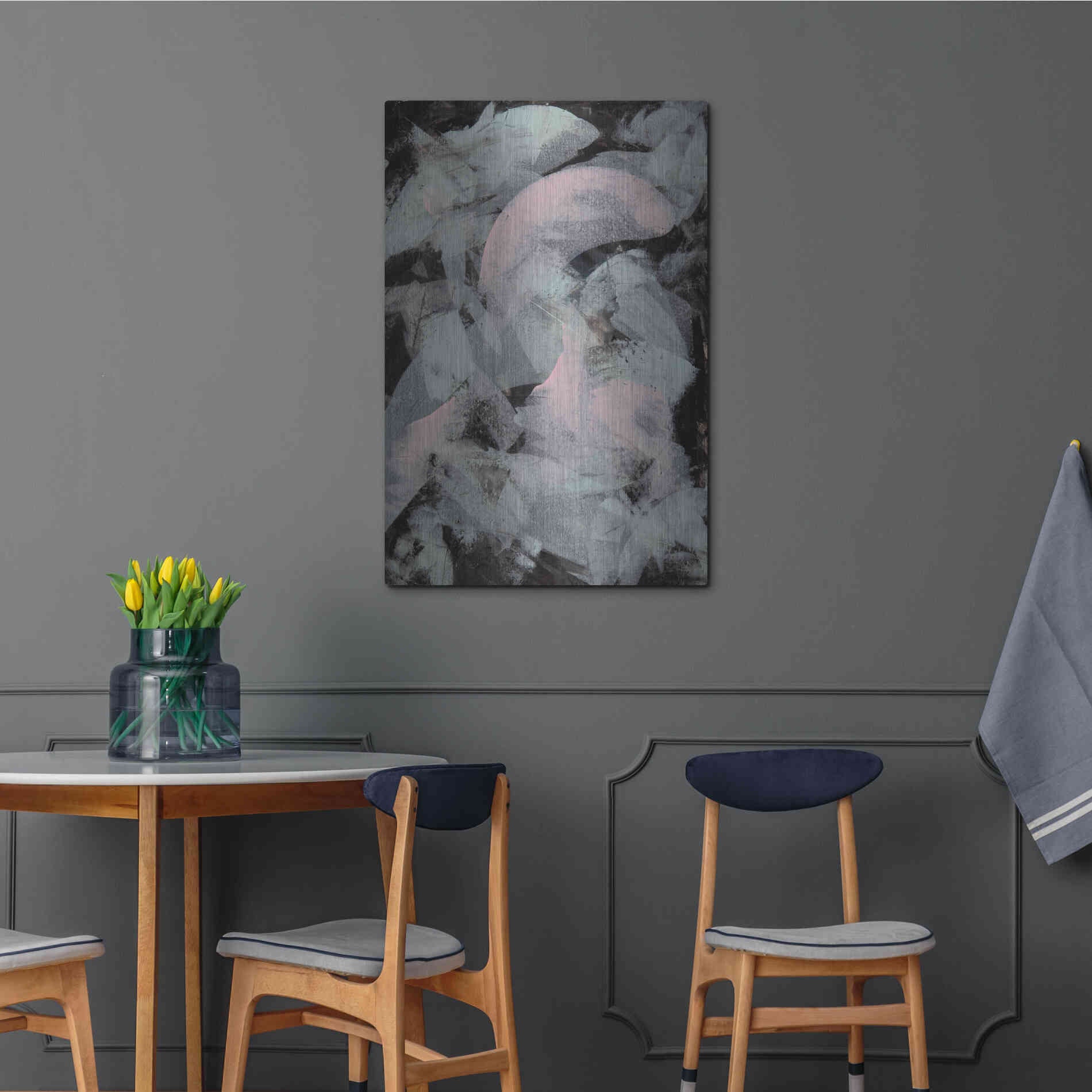 Luxe Metal Art 'TOV' Metal Wall Art,24x36