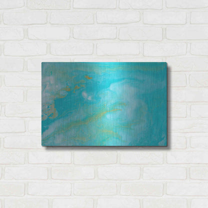 Luxe Metal Art 'Paradise' Metal Wall Art,24x16