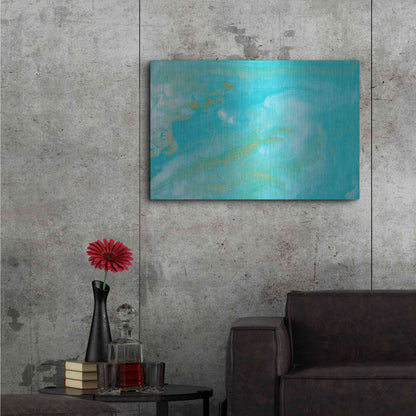 Luxe Metal Art 'Paradise' Metal Wall Art,36x24
