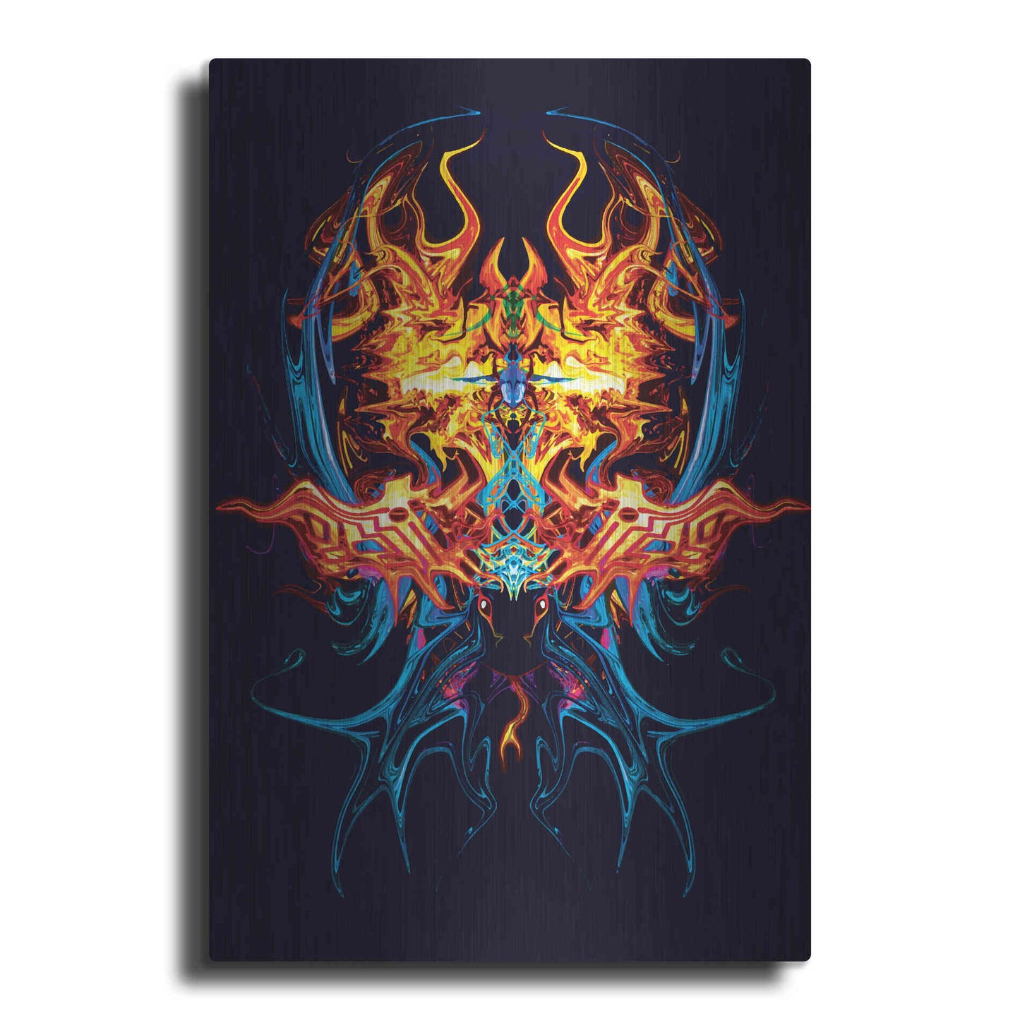 Luxe Metal Art 'Scarab' by Michael StewArt, Metal Wall Art