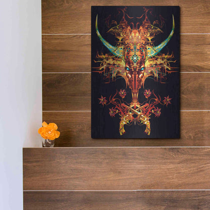 Luxe Metal Art 'Spaghetti Western' by Michael StewArt, Metal Wall Art,12x16