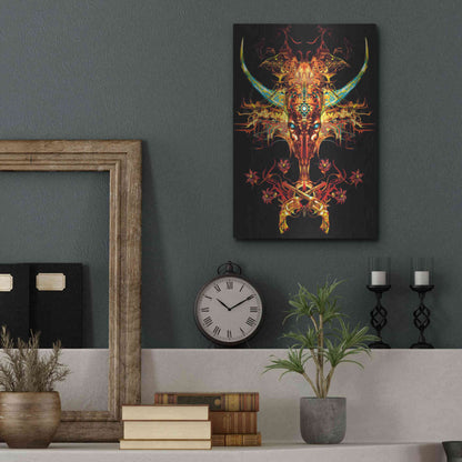 Luxe Metal Art 'Spaghetti Western' by Michael StewArt, Metal Wall Art,12x16