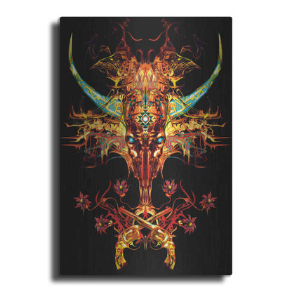 Luxe Metal Art 'Spaghetti Western' by Michael StewArt, Metal Wall Art