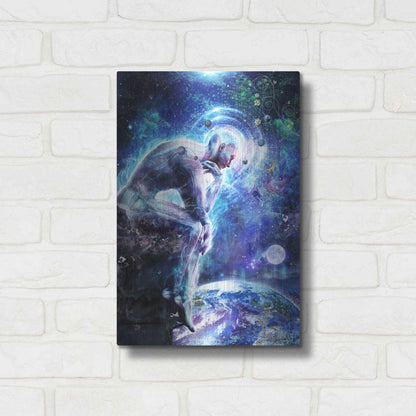 Luxe Metal Art 'The Mystery of Ourselves' by Cameron Gray, Metal Wall Art,12x16