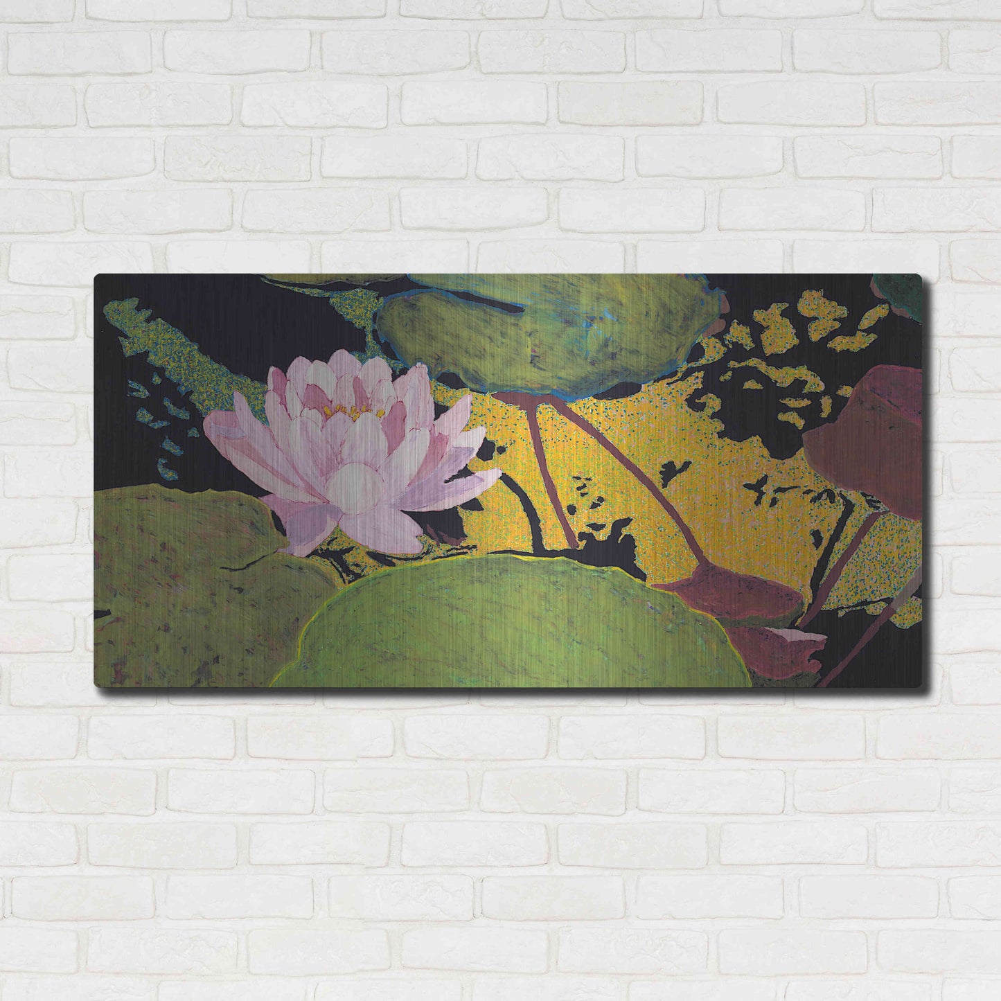 Luxe Metal Art 'Georgia Summer' by Allan Friedlander Metal Wall Art,48x24