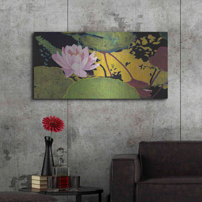 Luxe Metal Art 'Georgia Summer' by Allan Friedlander Metal Wall Art,48x24