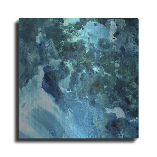 Luxe Metal Art 'Earth As Art: Volcanoes' Metal Wall Art