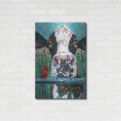 Luxe Metal Art 'Farm Buddies I' by Carolee Vitaletti Metal Wall Art,24x36