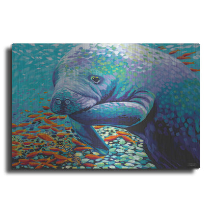 Luxe Metal Art 'Sea Sweetheart II' by Carolee Vitaletti Metal Wall Art