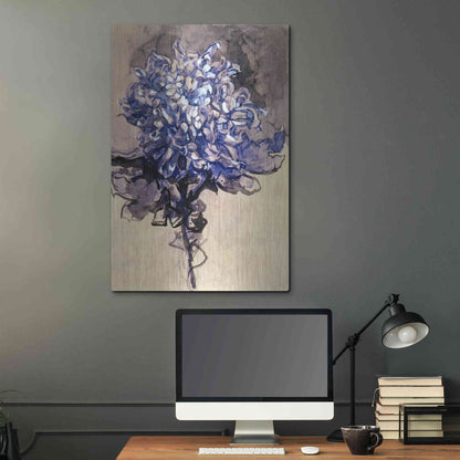 Luxe Metal Art 'Chrysanthemum' by Piet Mondrian, Metal Wall Art,24x36