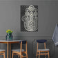 Luxe Metal Art 'Night Hamsa II' by Chariklia Zarris Metal Wall Art,24x36