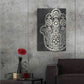 Luxe Metal Art 'Night Hamsa II' by Chariklia Zarris Metal Wall Art,24x36