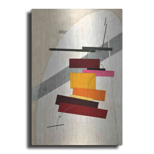 Luxe Metal Art 'Untitled' by El Lissitzky, Metal Wall Art