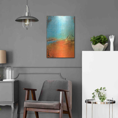 Luxe Metal Art 'Tokyo I' by Erin Ashley Metal Wall Art,16x24