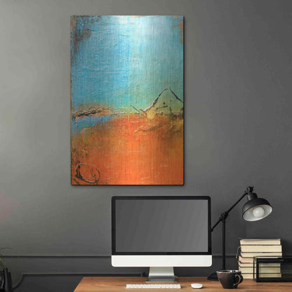 Luxe Metal Art 'Tokyo I' by Erin Ashley Metal Wall Art,24x36