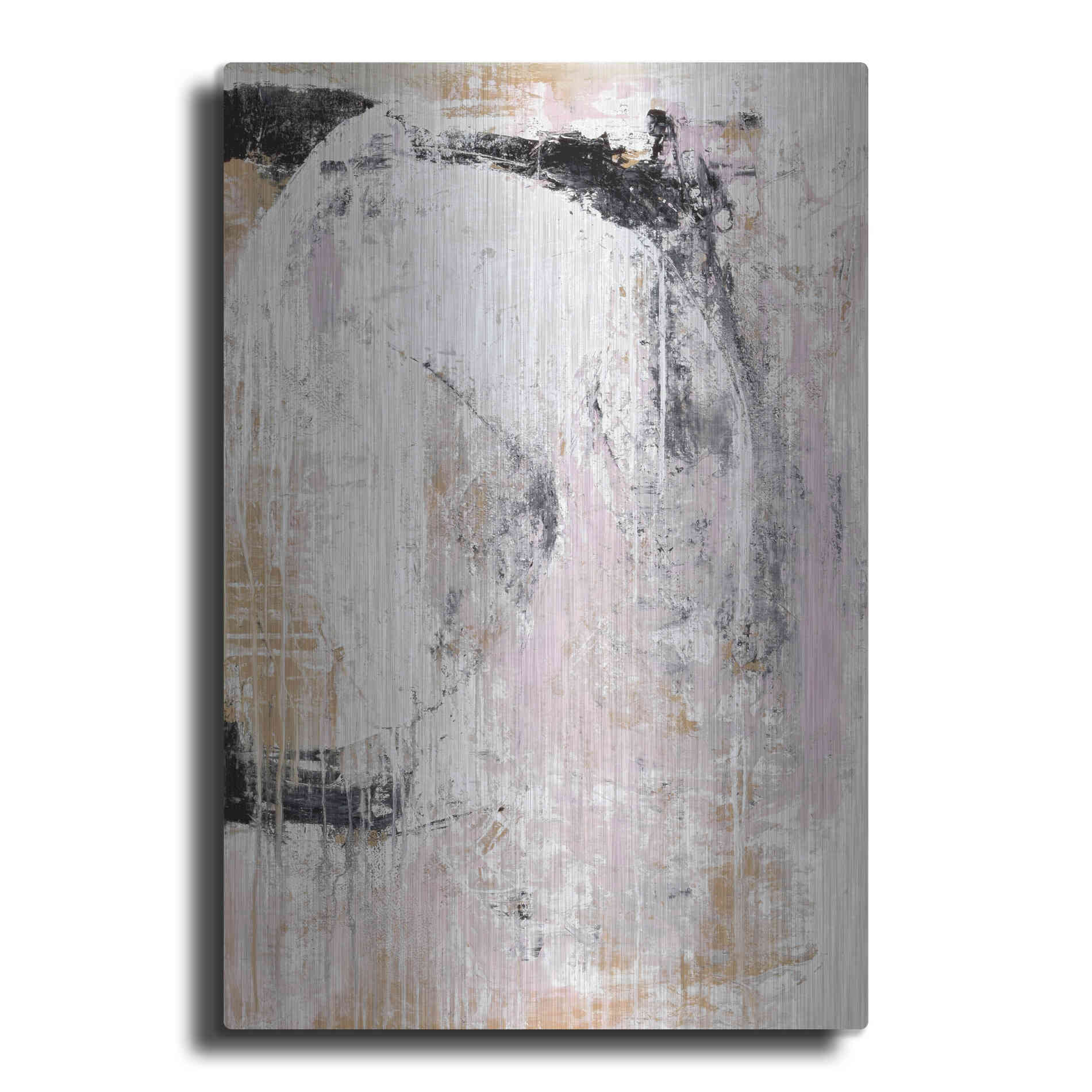 Luxe Metal Art 'Washed Secrets' by Erin Ashley Metal Wall Art