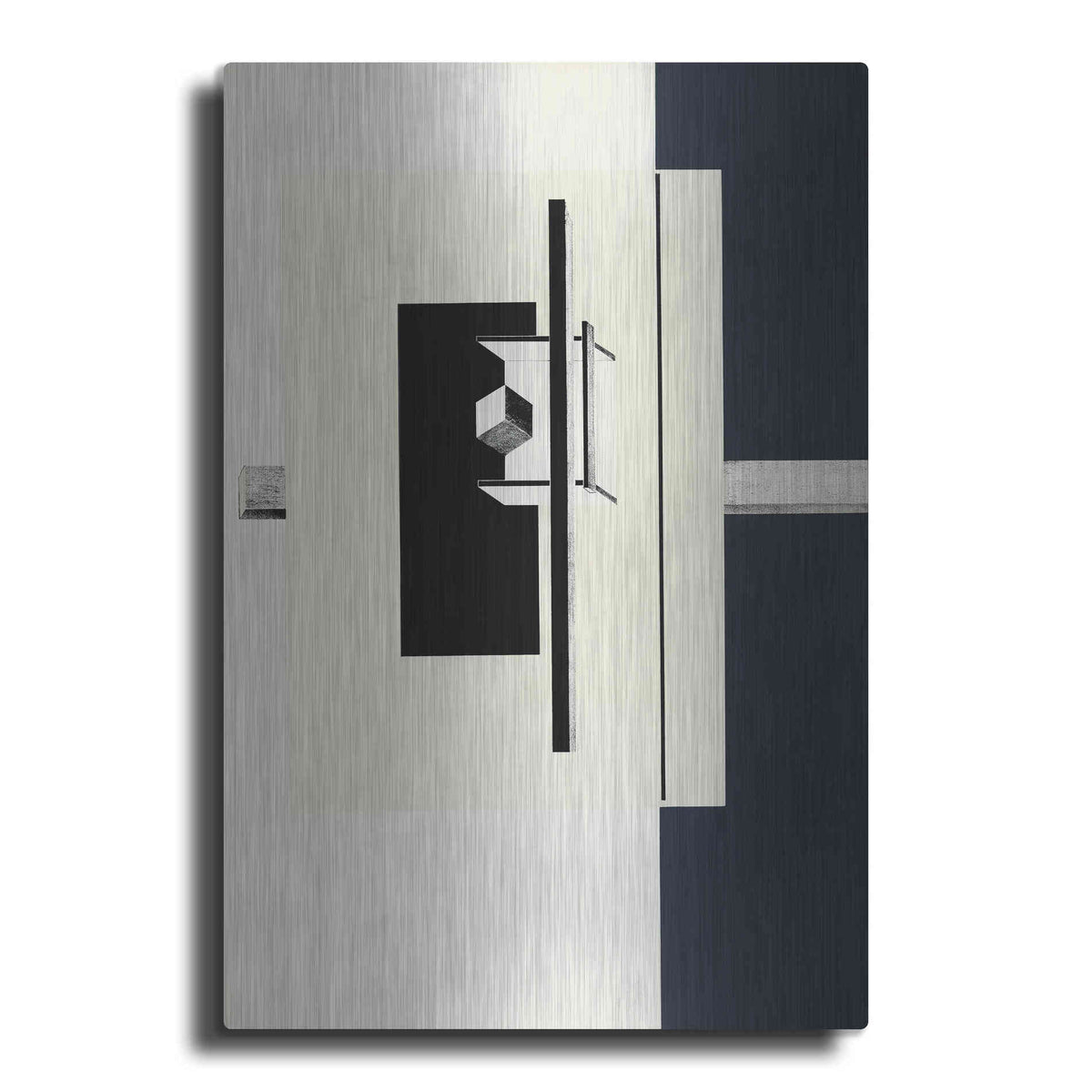 Luxe Metal Art '1o Kestnermappe Proun' by El Lissitzky, Metal Wall Art