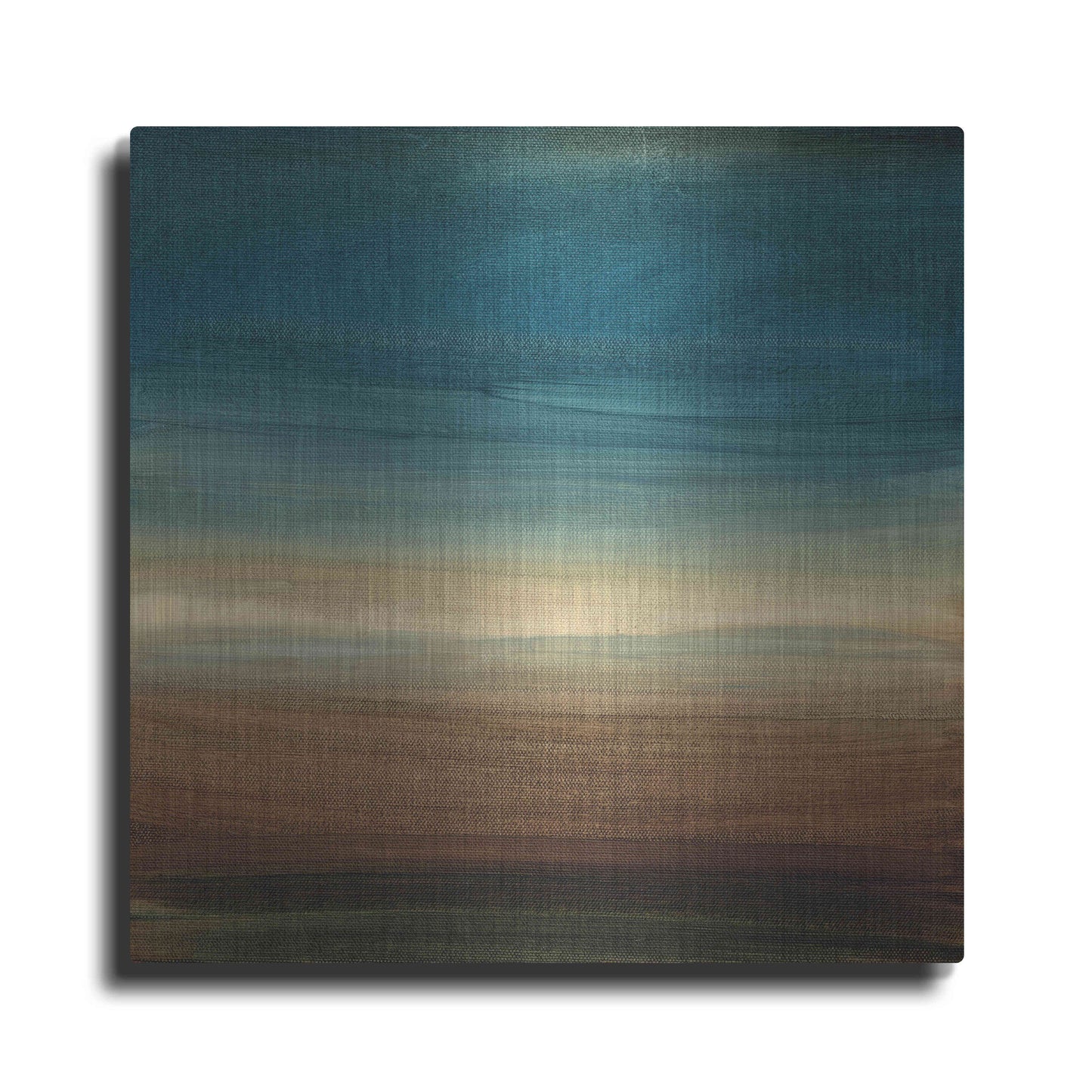 Luxe Metal Art 'Abstract Horizon IV' by Ethan Harper Metal Wall Art